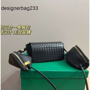 Bottegaas Classic Lady Wallet Purses Women Designer 2023 Bag Chest Small Mens Luxury Shoulder Cassette Crossbdoy Purse Soft Venetas Composite Leather 3-In-One Abb8