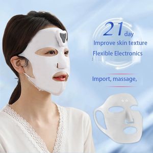 Instrumento de beleza facial hidratante essência introdutor doméstico eletrônico senhora máscara de beleza massagem facial para máscara facial