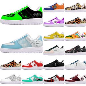 DIY shoes winter fashionable autumn mens Leisure shoes one for men women platform casual sneakers Classic cartoon graffiti trainers comfortable sports 83265