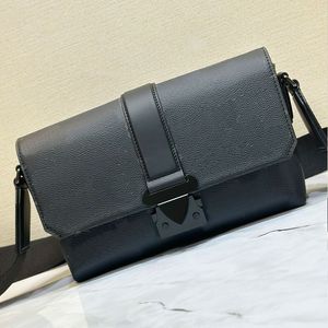 Luis Vuittons LVITY LVSE MAN MEN MESSENGER CROSSBODY BAG SLASTYBODY BAGE BITON SCAPE PRUSE HANTBAGトップミラー品質コーティングキャンバスカウハイドテキスタイルライニングバックルハードW