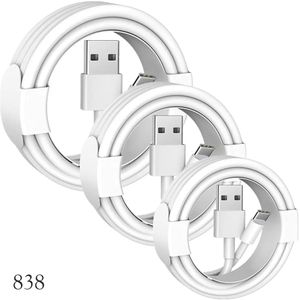 1M 3F 3M/10ft Super Long USB Charge لـ LX L8 V8 شحن الحبل العمل