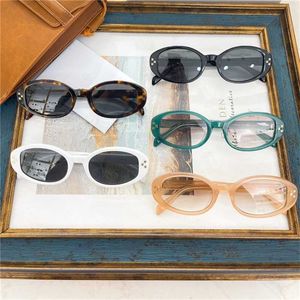 CL fashion plate oval Sunglasses star personalized sunglasses 4s212