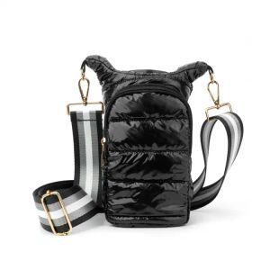 Su Şişesi Küfür Torbası Puffer Crossbody Sling Torbası HydroBag Kapitone Su Şişesi Tutucu Taşıyıcı Kayış