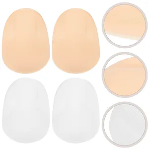 Tampas de bola 4 pcs copo masculino falso bupads hip esteira confortável butt-lift inserções esponja almofada homem masculino