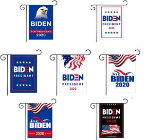 2020 Biden President Flag Garden Supporting Biden Outdoor Yard Flag Decoration 3045cm Without Flagpole America flag LJJK21031442059