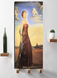 Salvador Dali Gesù sulla croce e addormentato Dipinti su tela Immagini a parete di arte moderna per soggiorno Decorazione domestica3530042