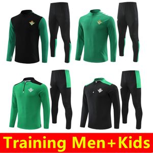 22/23 ISCO CANALES Football Tracksuit Pre Match Jacket Strike Drill JOAQUIN FEKIR Bettis Soccer Training Suit Long Sleeve Jogging 21/22