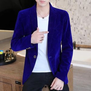 Männer Anzüge Anzug Jacke Frühling Und Herbst Stil Hübsche Koreanische Version Trend Persönlichkeit Casual Männliche Blazer Mantel