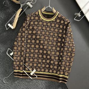 Maglione pullover lavorato a maglia da donna di design lettere jacquard maglioni a maniche lunghe girocollo allentati C131