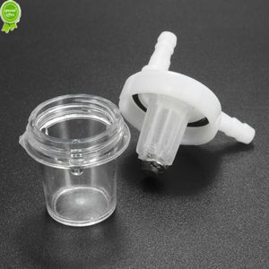 New 1Pc Clear Durable Universal 1/4"Motorcycle Petrol Fuel Filter For Gas Oil Pit Dirt Bike ATV All Kinds Moto Using 6mm Fuel Line