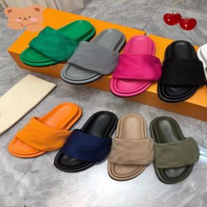 Pantoffeln Slides Foam Pantoffel 2023 Hot Style geprägte Flip Flop Damen Buchstaben Strandschuhe Paar Sommer Style