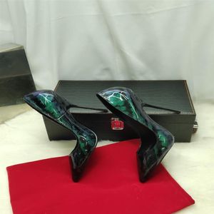 Designer de moda bombeia Black Patent Leather Women Heels Sapatos Sapatos de moda de moda para mulheres Stiletto H303T