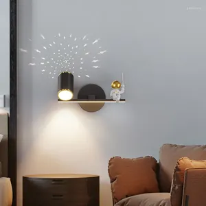 Wall Lamps Lantern Sconces Led Lamp Switch Rustic Home Decor Dorm Room Light For Bedroom Antler Sconce