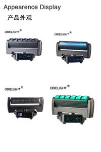 6*40 RGBW BEAM STROBE MOVING HEAD dupla face