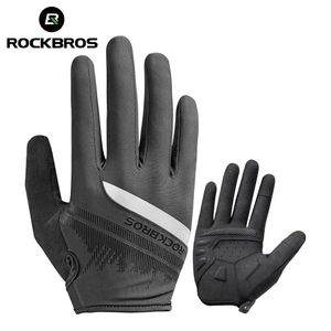 Cykelhandskar Rockbros Cykling Herrhandskar Spring Autumn Cycling Cycling Gloves Sports Sock Proof Properable MTB Mountain Bike Gloves Motorcykel 231101