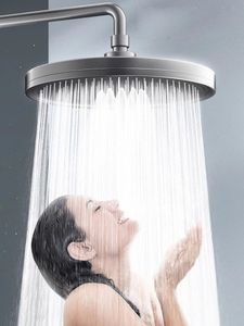 Bathroom Shower Heads 6 Modes Rainfall Shower Head High Pressure Water Saving Top Ceiling Wall Adjustable Bathroom Shower Faucet Accessories 231031