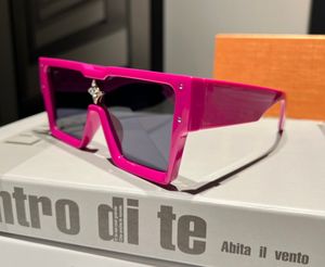 Novos óculos de sol Ciclone de verão para homens e mulheres estilo Z1578W Anti-Ultraviolet Retro Plate Square Flure Fixed Moda de moda