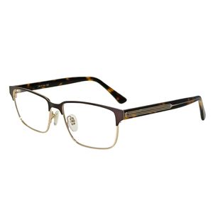 Luxur Designer Solglasögonramar för kvinnor 0383 Män Män kvinnor Golar Black Frame Metal Frame Eyewear Anpassningsbara receptbelagda ögonsolglasögon SQAURE GLASS