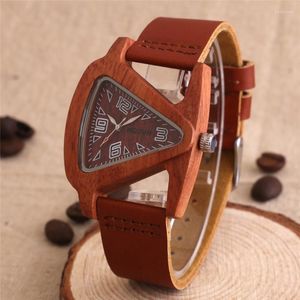 Avanadores de pulso Sandalwood Wood Watch Men Luxury Watches Mozun Quartz Women Dress Ladies Wristwatch Hour