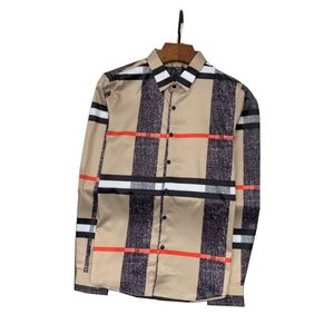 2023 Retro Linen Longsleeved Mens Small Square Plaid قميص غير رسمي من القطن الشباب والرجال النحيف M3XL 66888