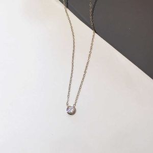 Designer biżuteria Diamants Legers Wisiant Naszyjniki Diamond d'Amour Miłość dla kobiet dziewczęta Collier bijoux duży srebrny złot
