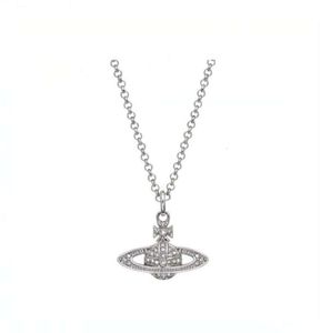 Pendant Necklaces Designer Letter Vivian Chokers Luxury Women Fashion Jewelry Metal Pearl Necklace cjeweler Westwood YT5332