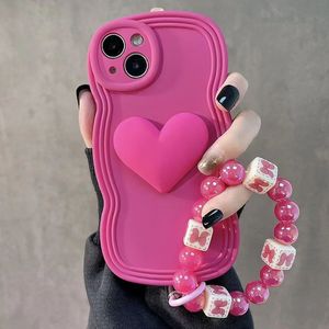 Designer Ten Case Luksusowe Rose Rose Red Heart odpowiednie dla iPhone'a 14 13 12 Pro Max 11 12 14 Plus XS xsmax 7 8 Plus Fall Ochronne obudowę