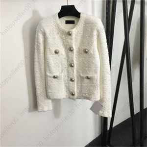 Giacca autunno inverno Donna Designer Cardigan Maglione Testa di leone Bottone Girocollo Manica lunga Giacca maglione lavorato a maglia Abbigliamento da donna