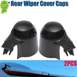 New 2Pcs Car Wiper Windshield Windscreen Rear Wiper Arm Washer Cover Cap Nut For VW Golf 5 MK5 2003-2009 PASSAT POLO CADDY TOURAN