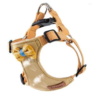Dog Collars Puppy Harness Vest Leash And Set For Small Animals Comfortable Fashionable Lightweight With