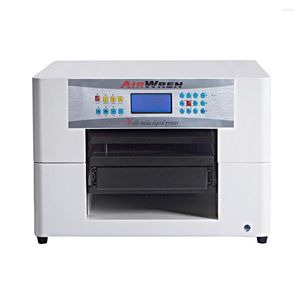 Textilanvändning och A3 -storlek Flatbed DTG Printer Plate Type T Shirt Printing Machine med gratis RIP -programvara