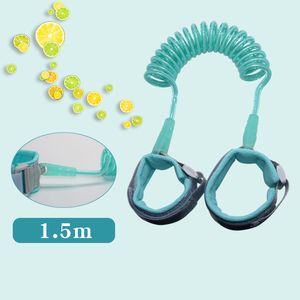 Party Favor Anti Lost Band Kid Child Safety Harness Anti Lost Strap Wrist Lash Walking 1,5 m utomhus Förälder Babyl Leash Rope Arvband Belt Q25