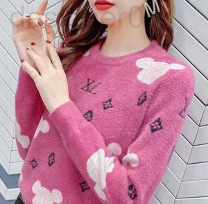 Women's Sweaters popular 2022 y2k Hip Hop for Designer High Collar Loose Long Sleeve Pullover Knitting Dress Tops IHBG