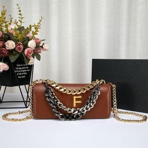 حقيبة كتف جلدية جديدة ذات جودة جديدة من Palmetto Triple Evening Bag Bag Leather Leather Bag Bag Bag Bagced بسيطة وسخية من 267 مترًا