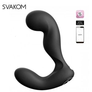 Sex Toy Massager Adult Massager Svakom Iker Prostate Anal Vibrator and Perineum Wireless Remote Product Toy for Men