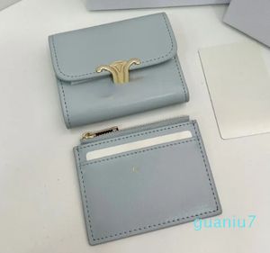 Trimphal Arch Brand Trifold Wallets女性の取り外し可能なカード