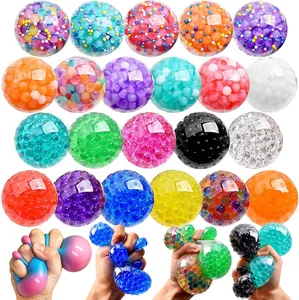 Mochi Squishy Toys Bead Ball 4,5 cm Palla d'uva Pizzico Palla d'acqua Giocattoli di decompressione Rilassati Allevia la pressione