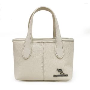 Evening Bags Genuine Leather Shoulder For Women Sac A Main Femme Small Brand Handbags Ladies Messenger Bag Fashion
