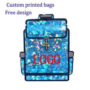 Цифровая печать на заказ мешки с принтом Die Cut Mylar Baged Bag с вашим дизайном