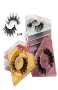 20mm 3D Mink sahte kirpikler Uzun Dramatik 100 Mink Kirpik Makyaj 5D Mink Kum Kazpaları Kalın Uzun Yanlış Kirpikler Uzatma 2074607