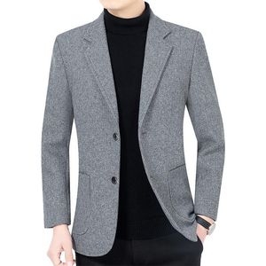 Męskie garnitury Blazers 2023 Spring i Attun Middle Age Business Casual Dad Męs