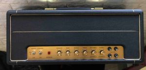 Válvula Plexi estilo MS personalizada Super Lead Head 1987X Grand Guitar Amplificador 50W Aceita Amp OEM ecc83s * 3; el34*2 tubos