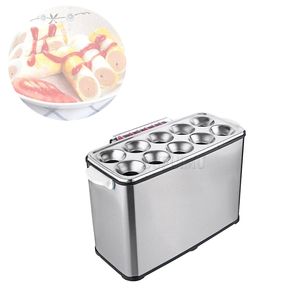 Ny automatisk Egg Saus Machine Korean Flavor Snacks Egg and Ham Roll Cooker Commercial Stall Equipment