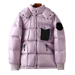 Topstoney Designer Down Jacket Outono Inverno Lovers' Jaquetas com capuz foram acolchoadas Jaquetas casuais quentes de qualidade Casacos de jaqueta de manga comprida quente