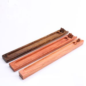 Incense Stand Durable Rosewood Wenge Wood Incense Burner Censer Natural Wooden for Incense Holder Home Decoration Free Shipping