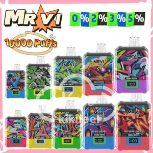 Original MRVI 10k Puff Bang King 12000 puff 12k Descartável Vape Pen E Cigarro 650mAh Bateria Recarregável 19ml Pod vaper vapes descartável puff Local Armazém