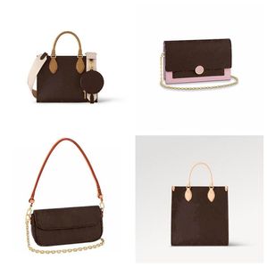 Partihandel högkvalitativ kvinna väska lady handväska tote handväska axelväska plånbok lyx designer mode