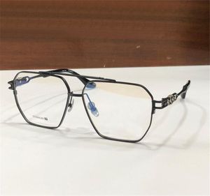 Novo design de moda óculos ópticos quadrados 5313 armação de metal requintada formato retrô estilo punk lentes transparentes óculos de alta qualidade