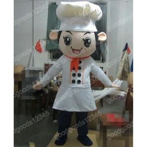 Christmas Cook Chef Mascot Costumes Halloween Fancy Party Dress Unisex Cartoon Character Carnival Xmas Advertising Party Outdoor Outfit