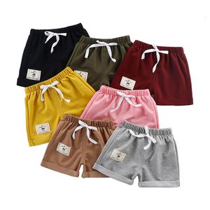 Shorts 12M to 5T born Baby for Boy Casual Solid Kids Pants s Summer Thin Clothes 230331